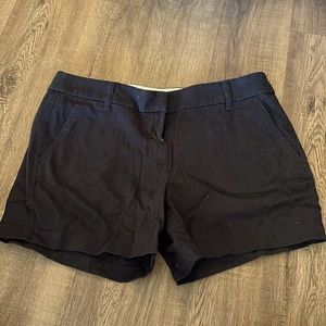 J. Crew chino black shorts, size 10